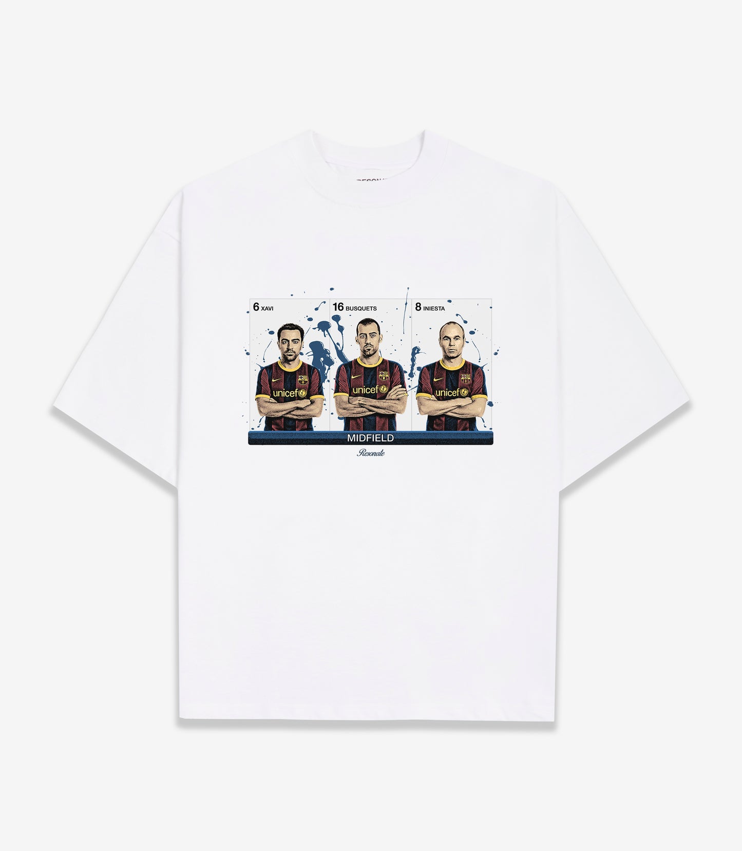Tiki Taka Tee White