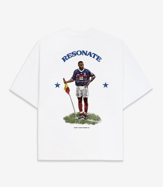 Corner Flag Tee White