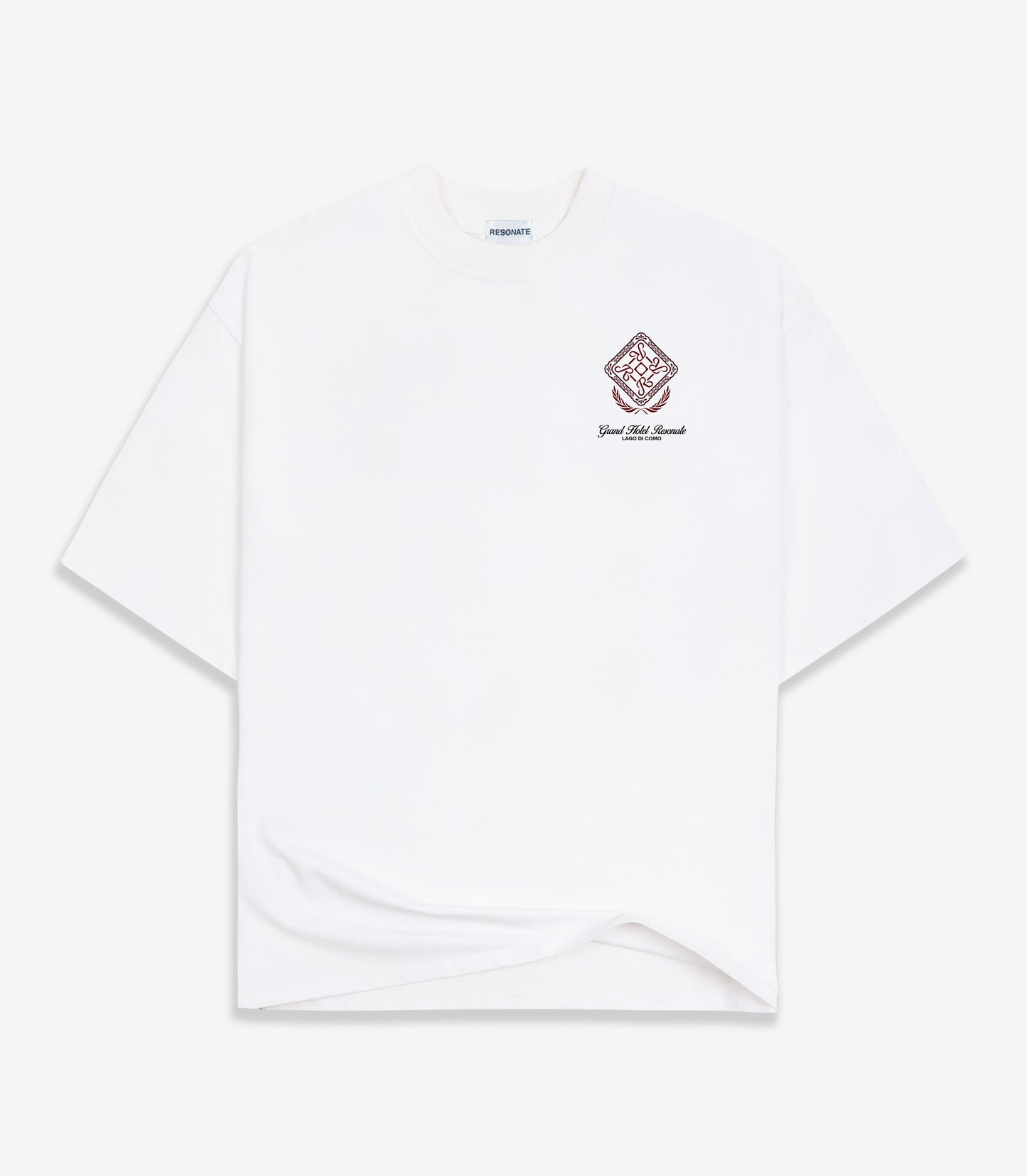 Clay Courts Tee White