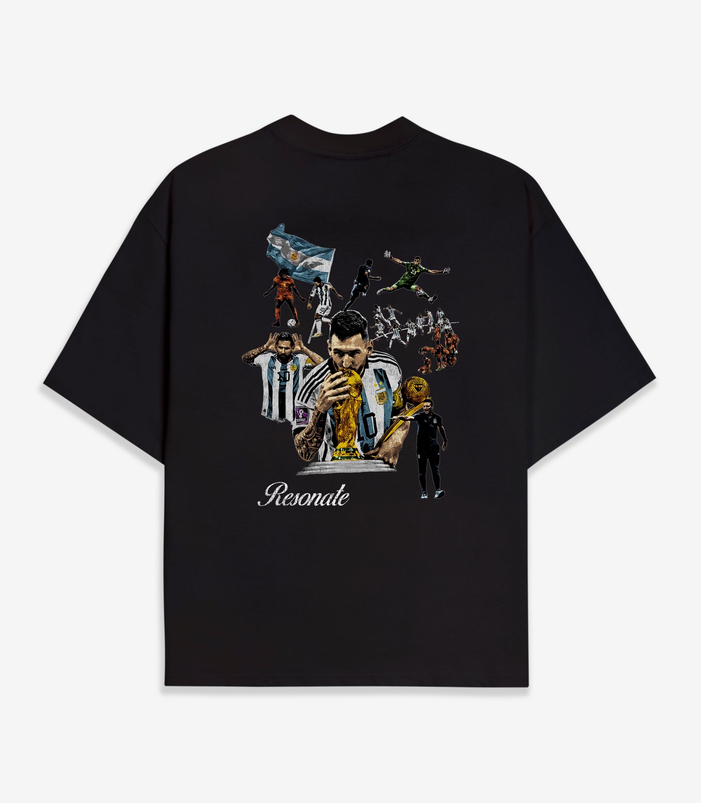 La Albicileste Tee Black