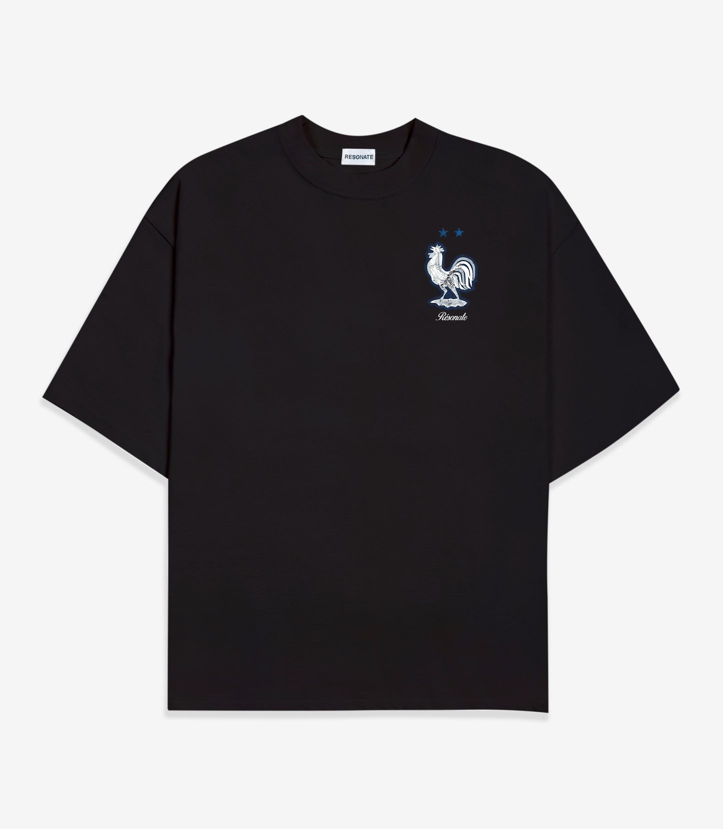 Corner Flag Tee Black