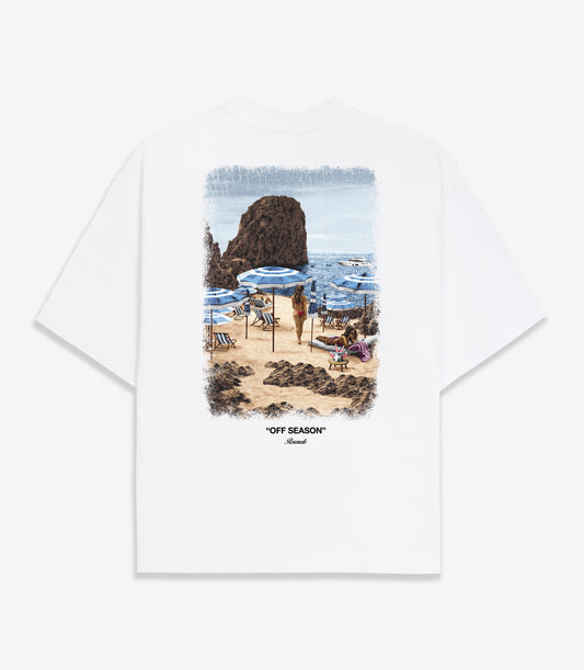 Off Season Tee White
