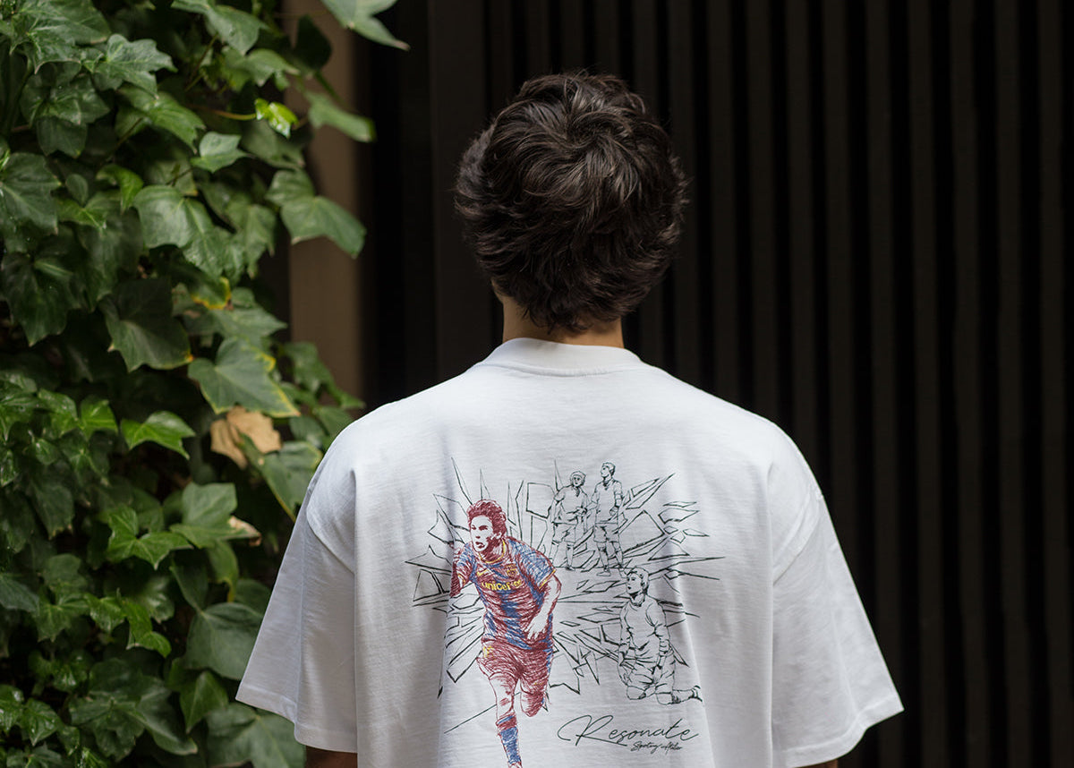 Messi Tee White