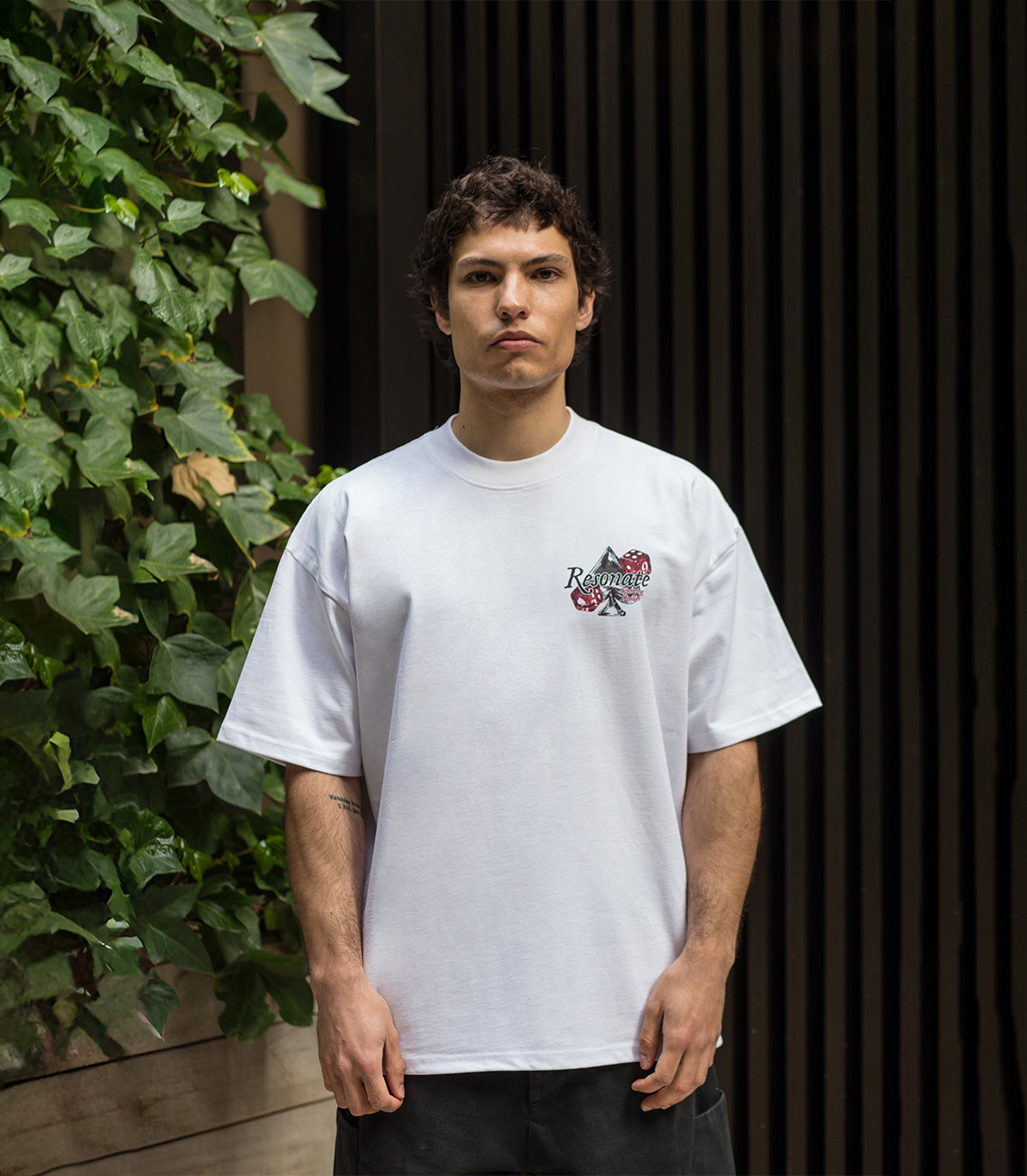 Roll The Dice Tee White