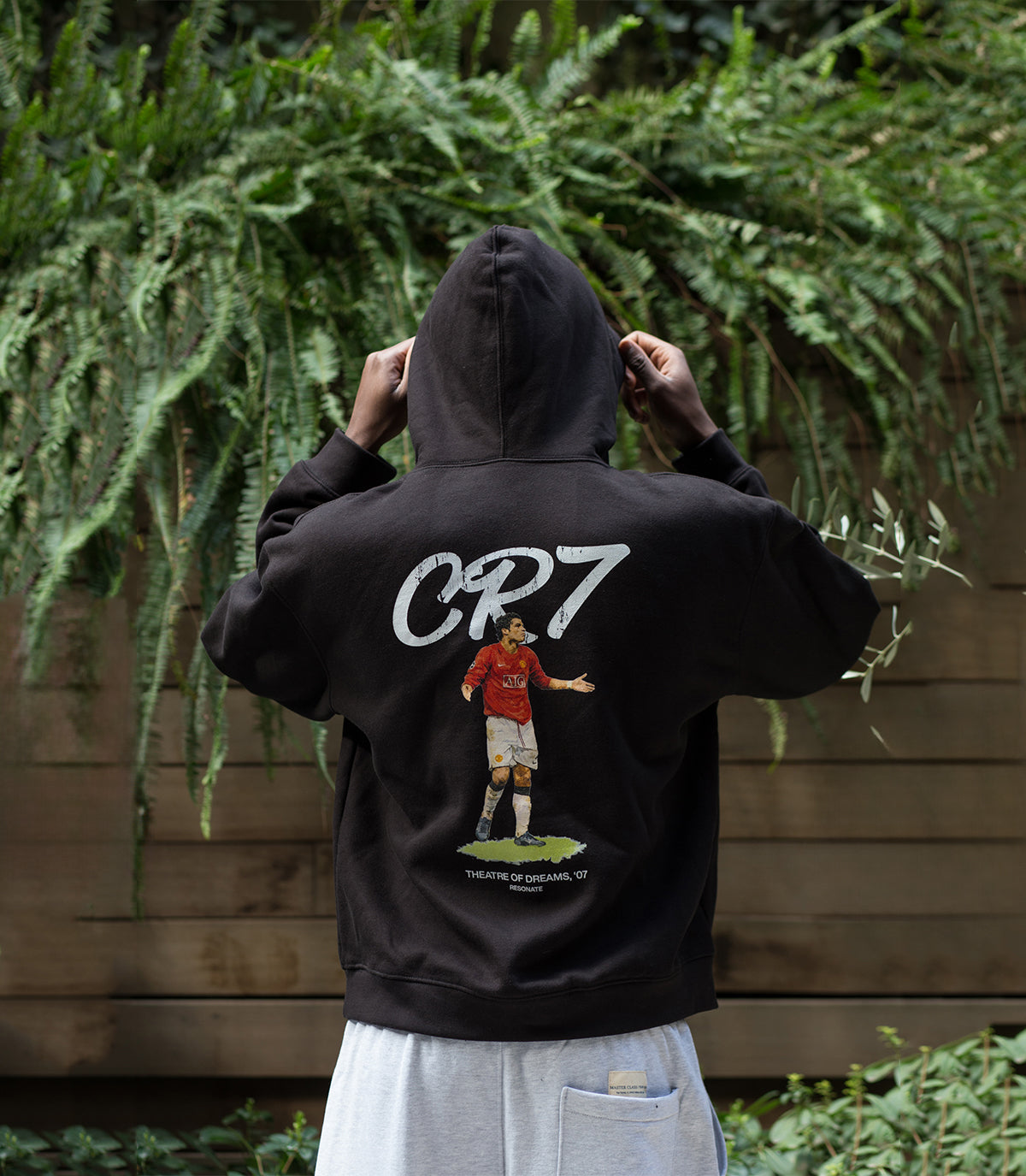 CR7 Hoodie Black