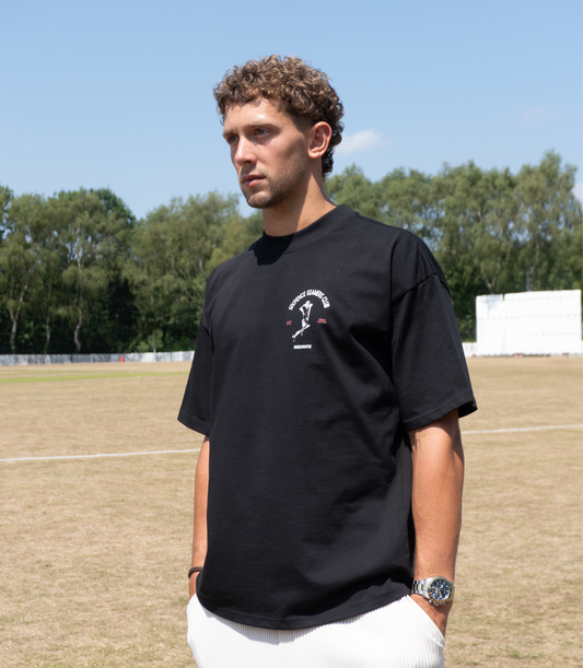 Sixpence Seamers Club Tee Black