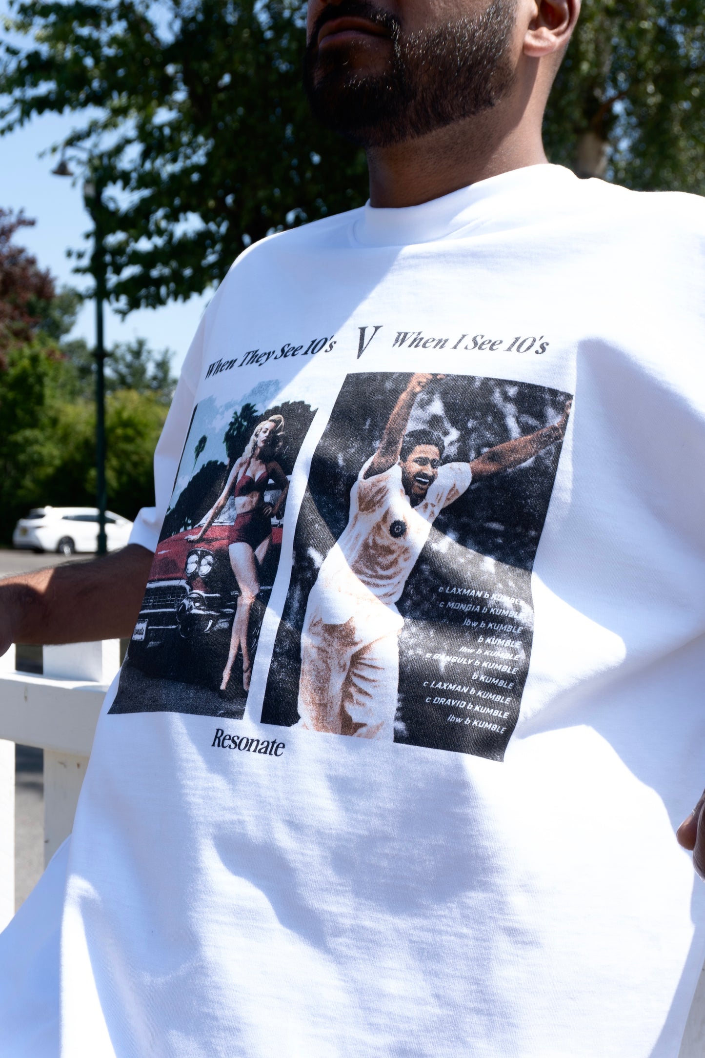 Perfect 10s Tee White