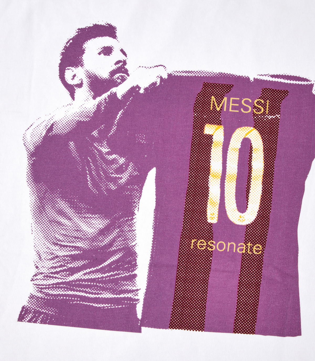 Messi Tee White