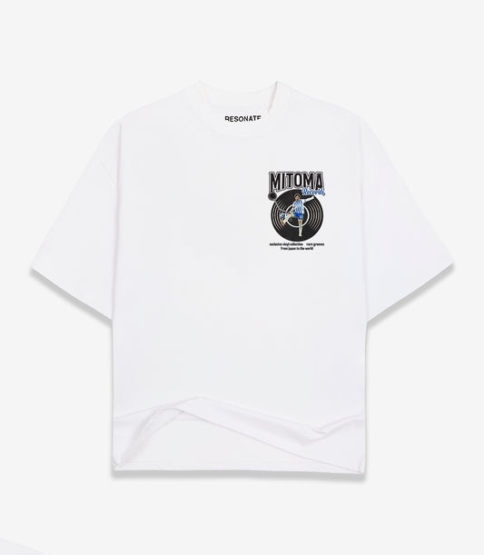 Mitoma Vinyl Records Tee White