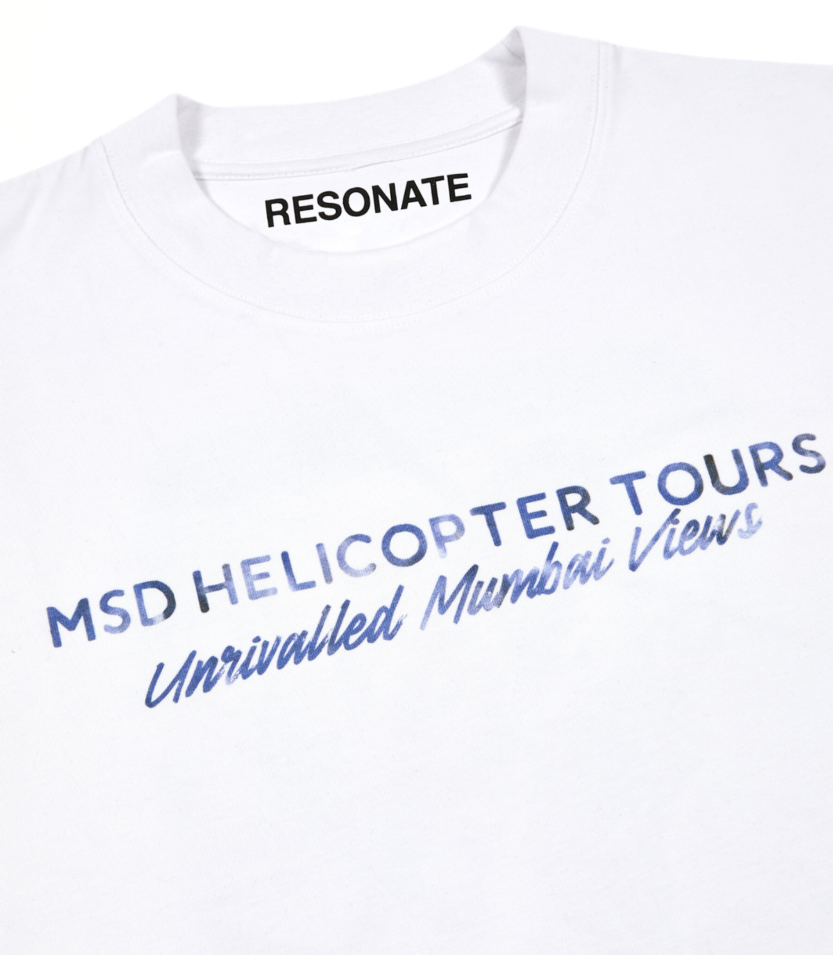 Helicopter Tours Tee White