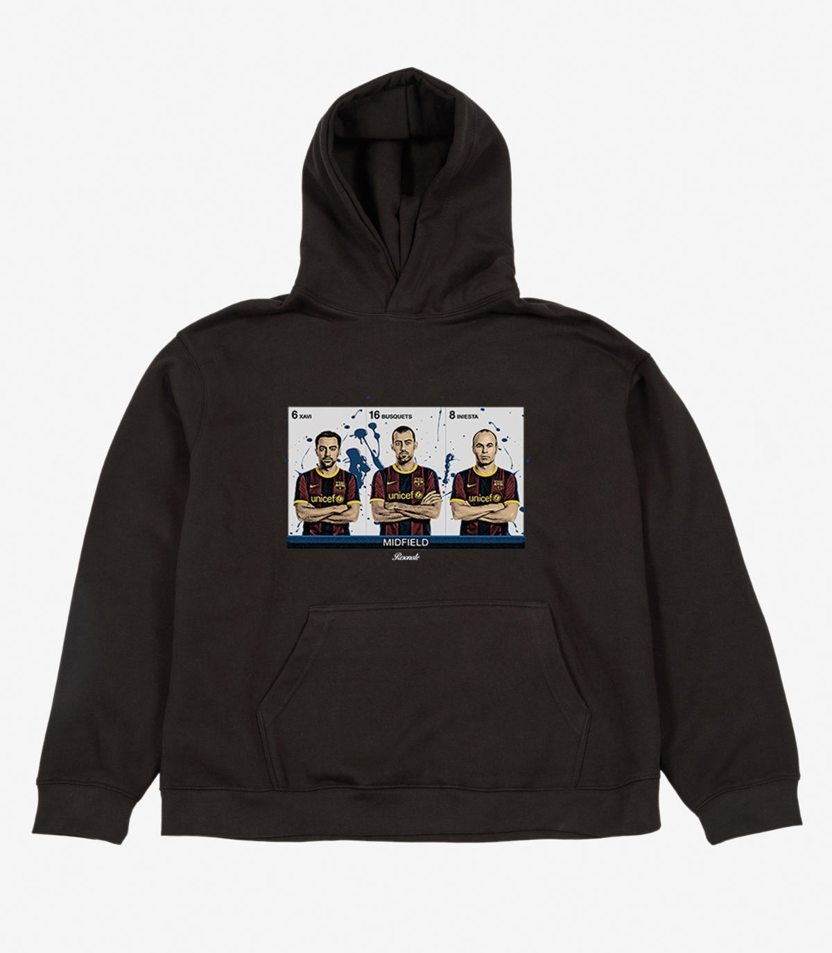 Tiki Taka Hoodie Black