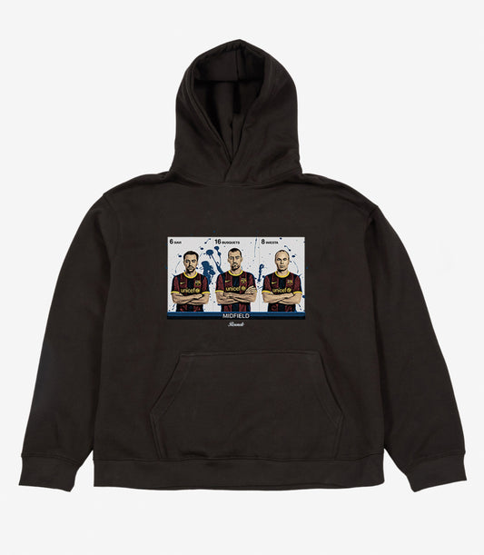 Tiki Taka Hoodie Black