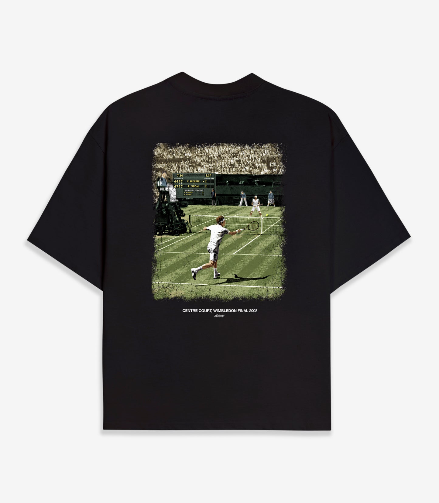 Centre Court Tee Black