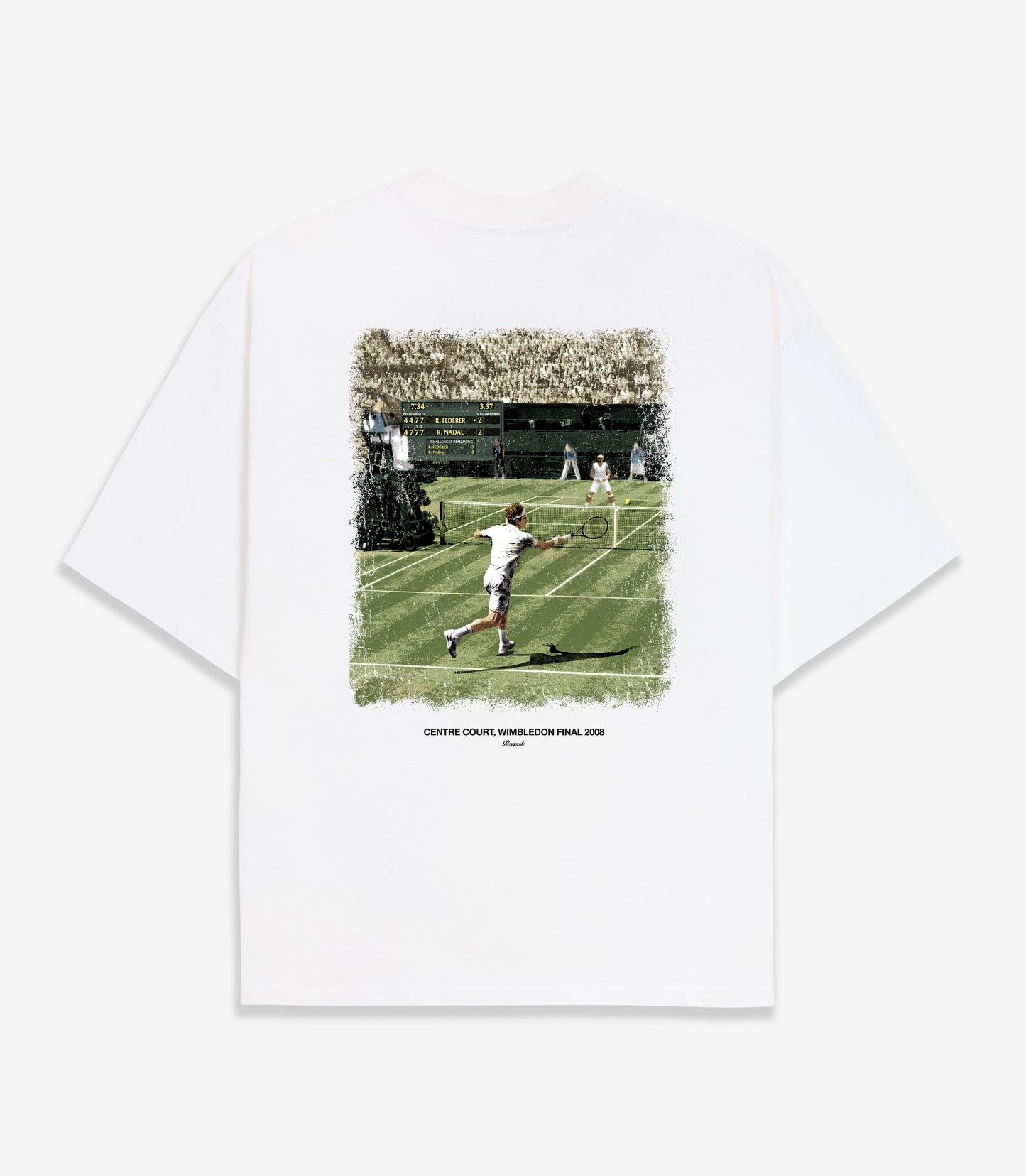Centre Court Tee White