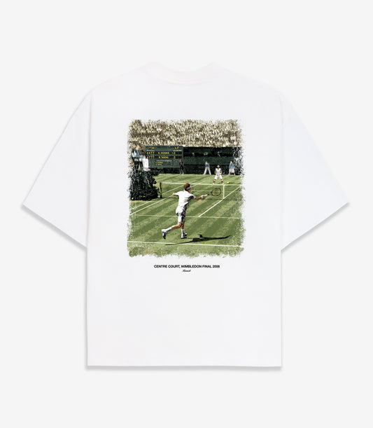 Centre Court Tee White