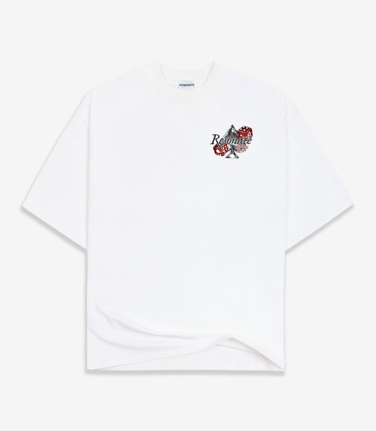 Roll The Dice Tee White