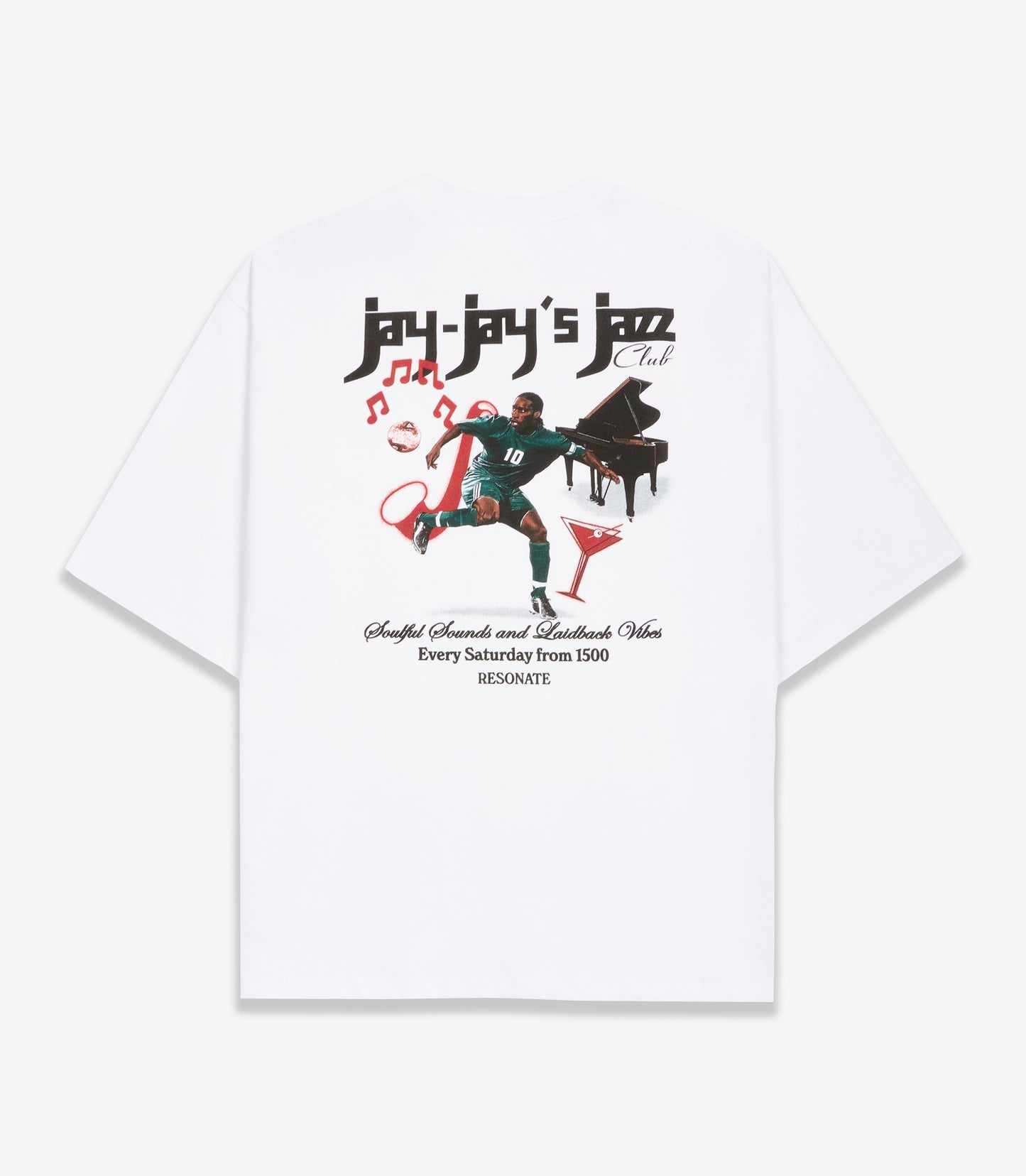 Jay Jay's Jazz Club Tee White