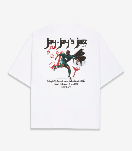Jay Jay's Jazz Club Tee White