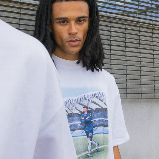 Cold Palmer Tee White