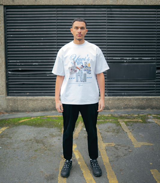 Yuvi's IPA Tee White