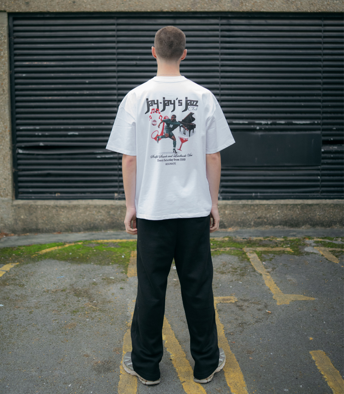Jay Jay's Jazz Club Tee White