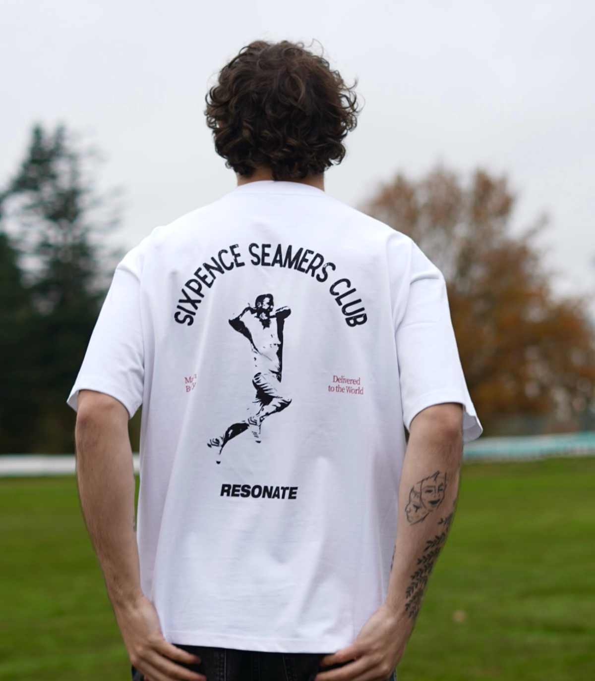 Sixpence Seamers Club Tee White
