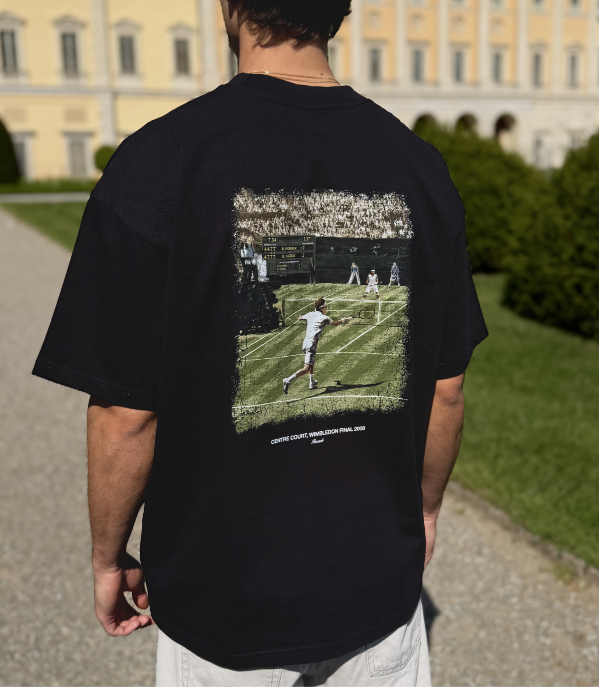 Centre Court Tee Black