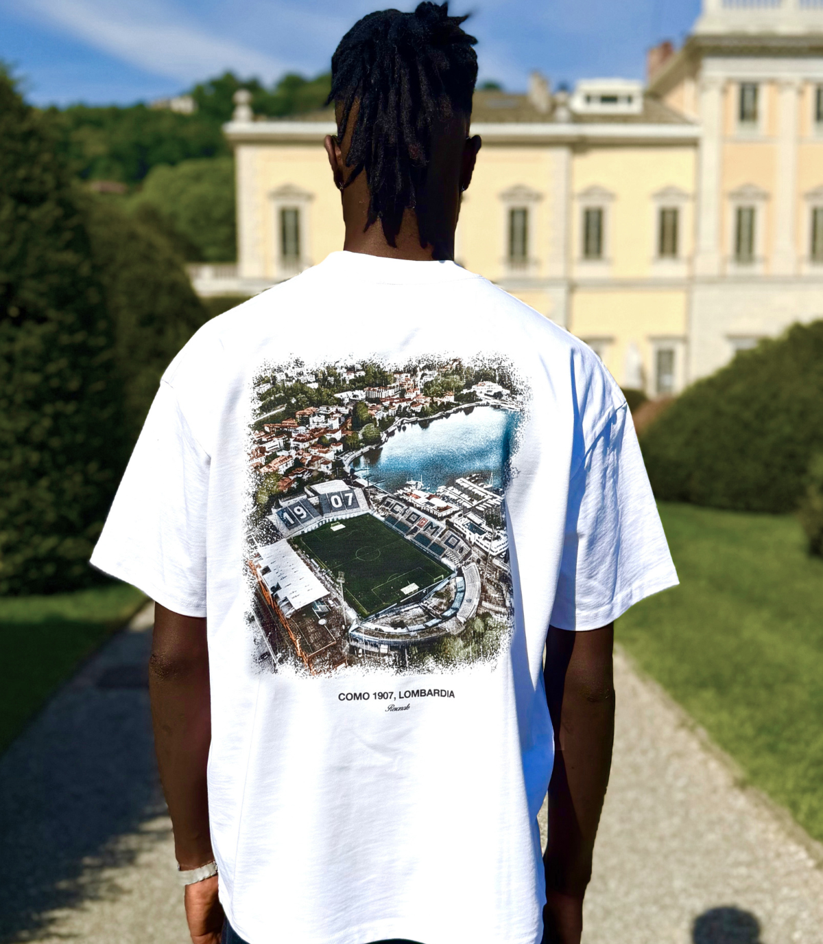 Como 1907 Tee White