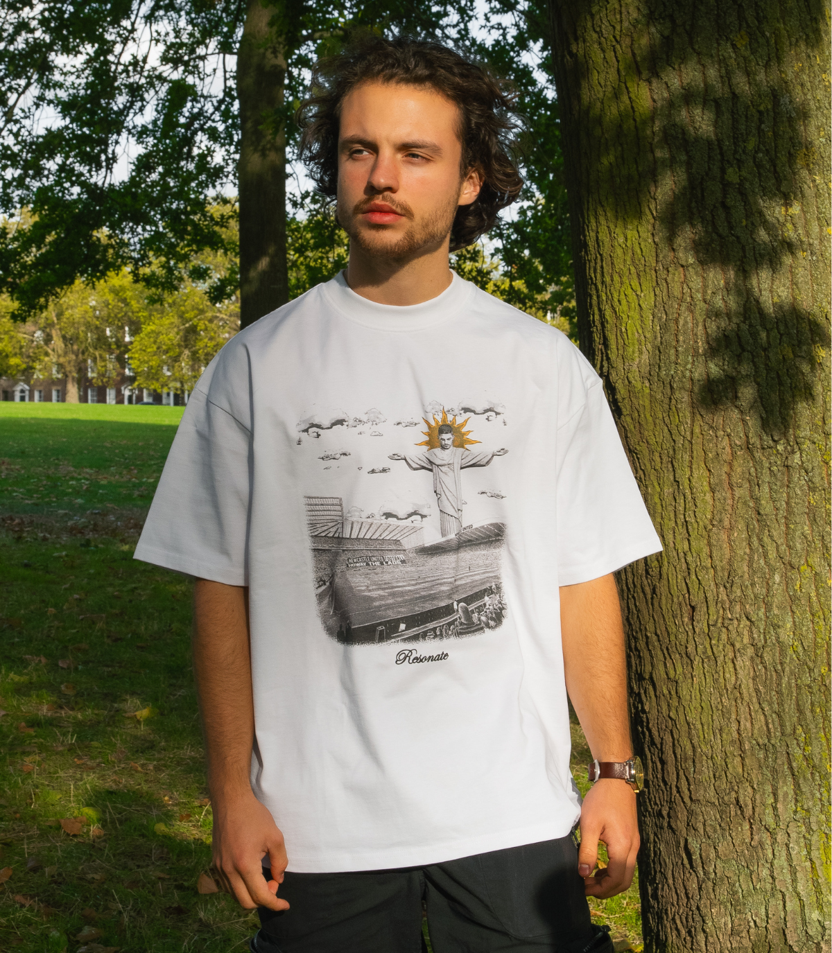 Bruno the Redeemer Tee White