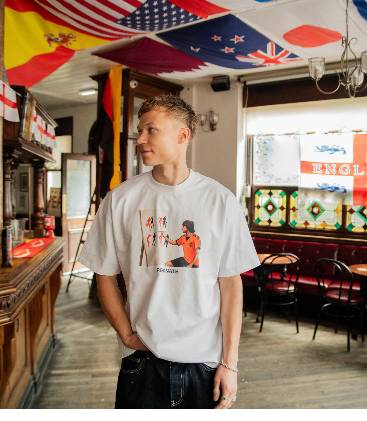 Cruyff Tee White