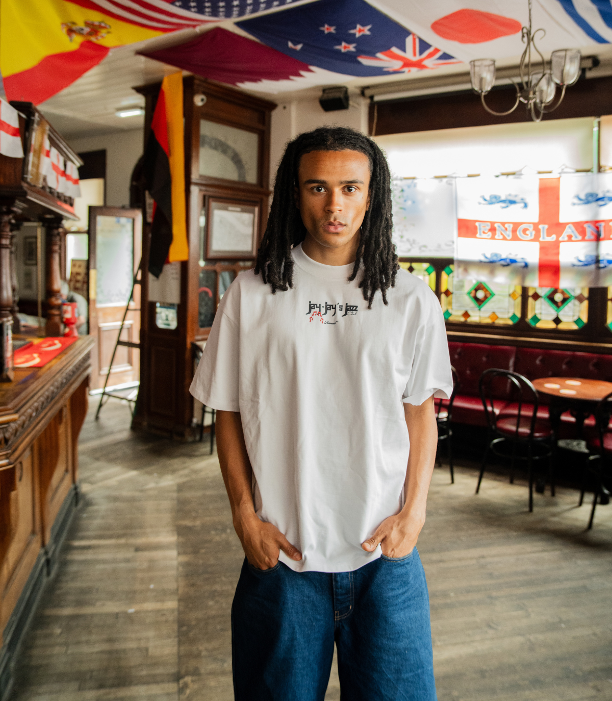 Okocha Eagles Tee White