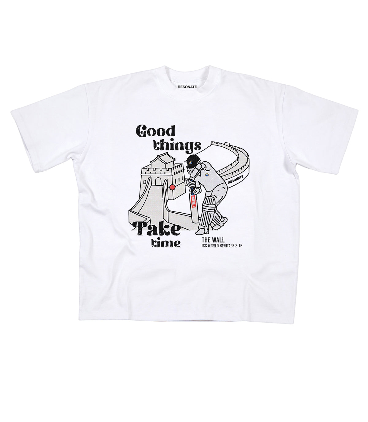 The Wall Tee White