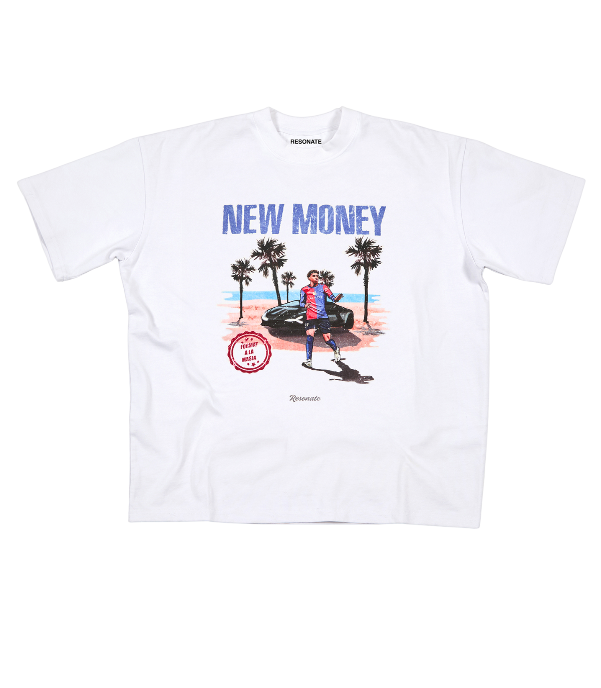 New Money Tee White